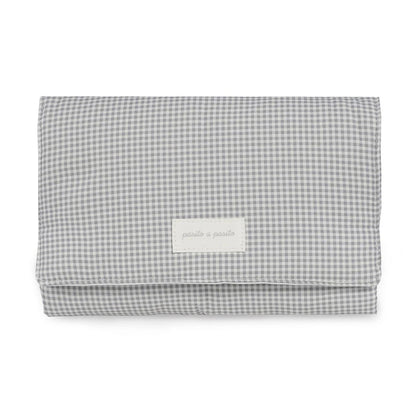 Paseo Pasito A Pasito Cambiador Portátil Little Bloom Vichy Gris multicolor para bebe