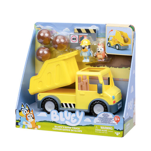 Vehículos Y Radiocontrol Toy Planet Bluey Camion Volquete multicolor para niños