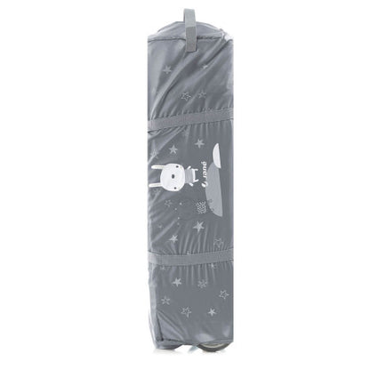 En Casa Jané 6838-T01-Gris Cuna De Viaje Dos Alturas Stars para mundo bebé