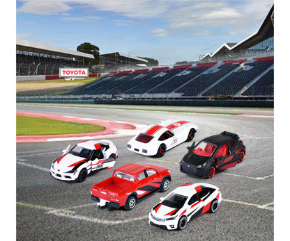 Vehículos Y Radiocontrol Simba Majorette Toyota Racing Giftpack 5 varios colores para niños