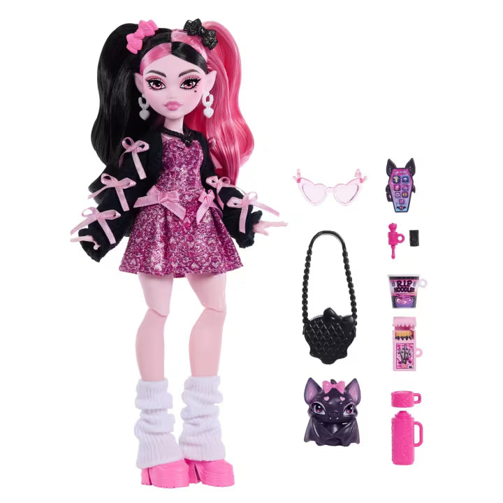Muñecas Y Peluches Mattel Games Monster High Muñeca Draculaura multicolor para niños