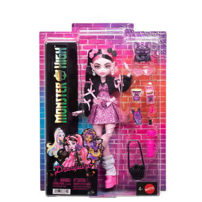 Muñecas Y Peluches Mattel Games Monster High Muñeca Draculaura multicolor para niños
