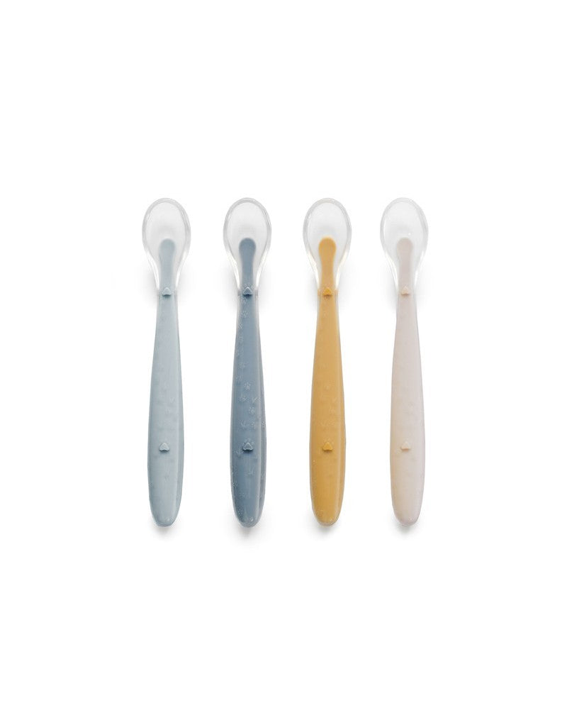 Para Comer Jané Set 4 Cucharas Infantiles De Silicona multicolor para bebe