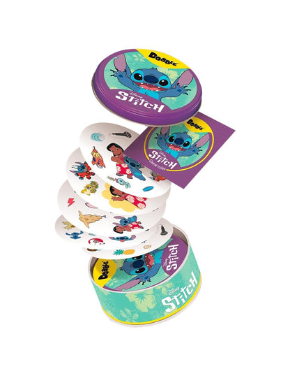 Juegos De Mesa Asmodee Juego De Cartas Dobble Disney Stitch multicolor para niños