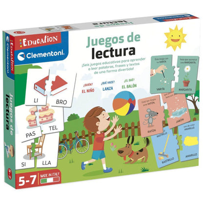 Juegos De Mesa Clementoni Juego De Lectura multicolor para niños