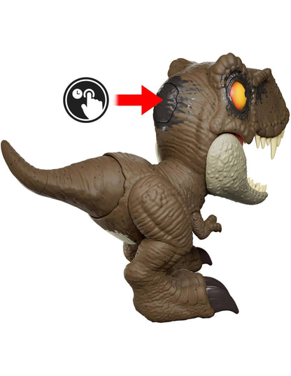 Figuras Y Minimundos Mattel Games Jurassic World Tyrannosaurus Rex multicolor para niños