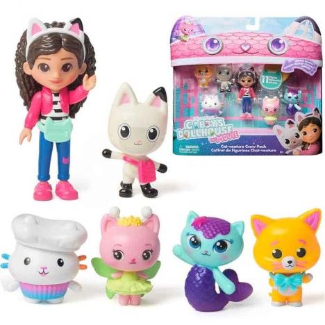 Figuras Y Minimundos Spin Master Gabby´S Figuras Pack Gatoaventureros multicolor para niños