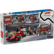 Construcciones Y Puzzles Lego City - Parada En Boxesde F1 Y Equipo De Mecánicos Con Coche Ferrari multicolor para niños