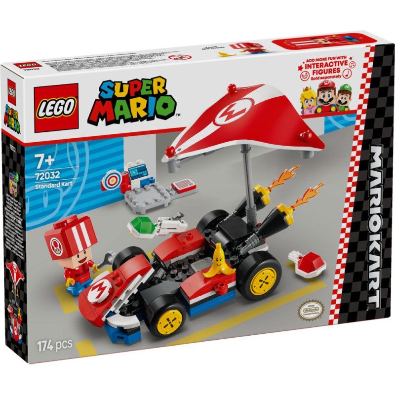 Construcciones Y Puzzles Lego Mario Kart multicolor para niños