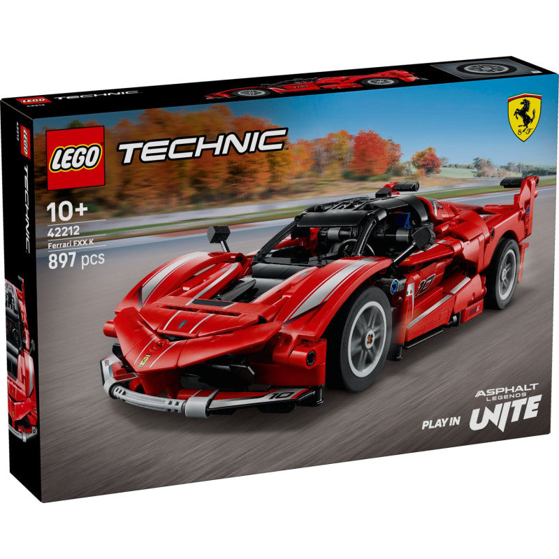 Construcciones Y Puzzles Lego Technic - Ferrari Fxx K rojo para niños