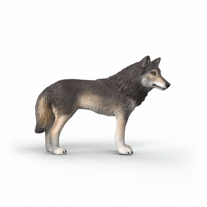 Figuras Y Minimundos Schleich Lobo Americano multicolor para niños