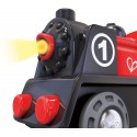 Electrónicos Toynamics Locomotora A Pilas Hape rojo para niños