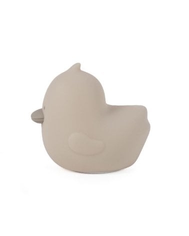 Primera Infancia Walking Mum Luz Noche Silicona Patito blanco para niños