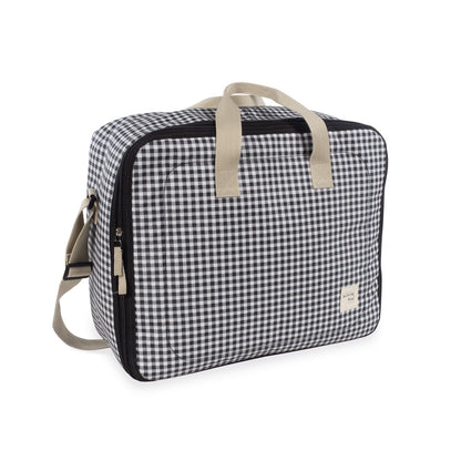 Viaje Walking Mum Maleta Bebé I Love Vichy Negro negro para bebe