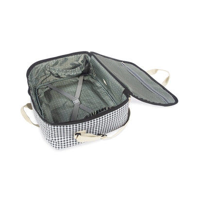 Viaje Walking Mum Maleta Bebé I Love Vichy Negro negro para bebe