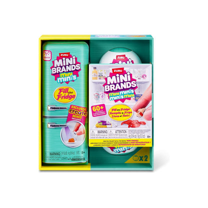 Construcciones Y Puzzles Toy Planet Mini Brands-Fill The Fridge-Series 1 verde para niños
