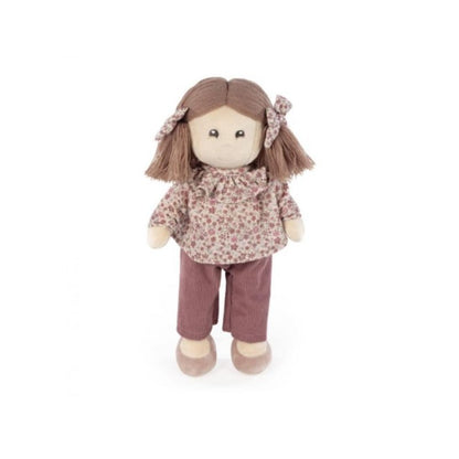 Primera Infancia Pasito A Pasito Muñeca Tela 35Cm Cherry Flores cereza para niños