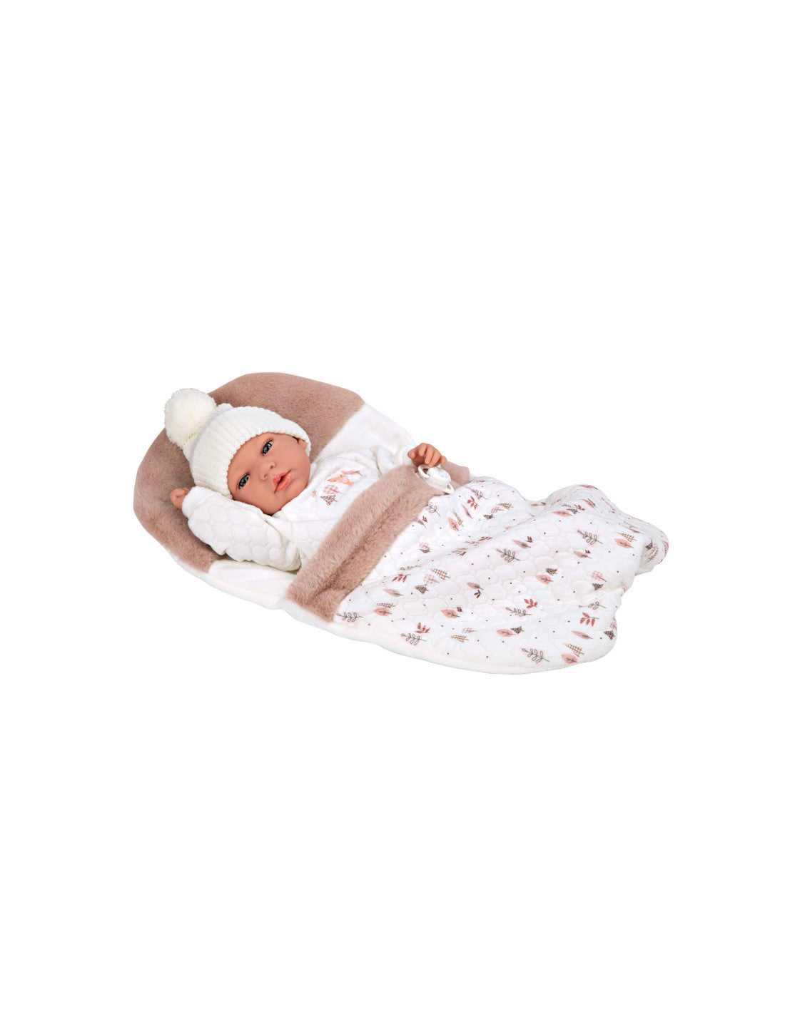 Muñecas Y Peluches Muñecas Arias Bebé Elegance 40 Cm Andie Rosa Con Saco De Dormir rosa para niños