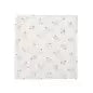 Paseo Bimbidreams Muselina Bambú 120X120 Cm Stars Blanco Rosa blanco para bebe