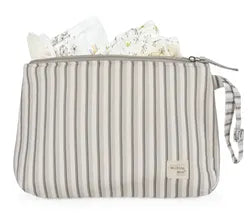 Paseo Walking Mum Naceser Bebé Botton Rayas gris para bebe