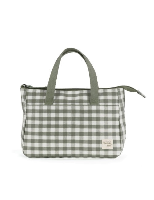 Inicio Walking Mum 1120800400-Verde Neceser Caetana Stone Para Mundo Bebé