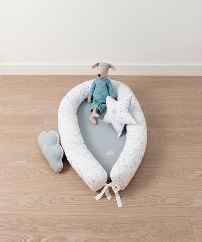 En Casa Uzturre Nido Colecho Lucca Menta verde para bebe