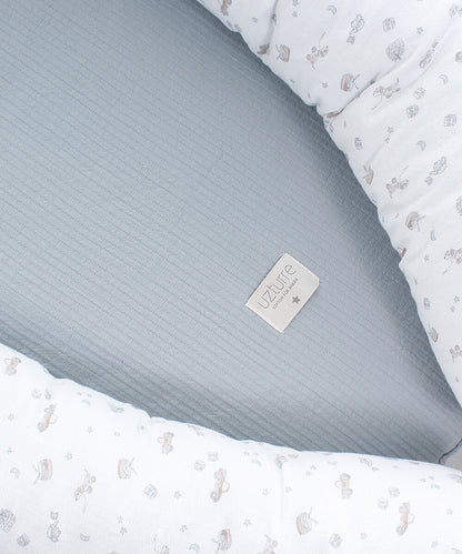 En Casa Uzturre Nido Colecho Lucca Menta verde para bebe
