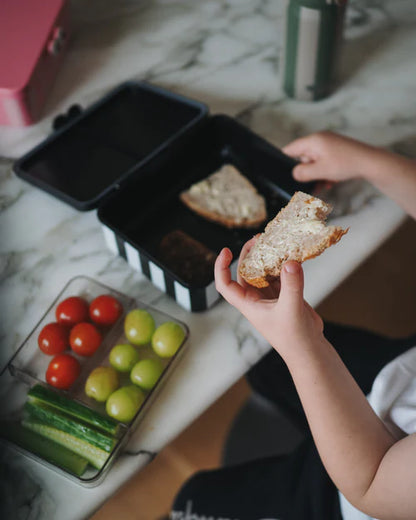 Para Comer Tutete Noui Noui - Caja De Almuerzo Infantil Con 3 Bandejas Extraíbles Green verde para niños