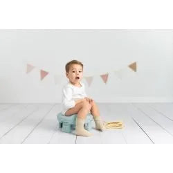 Baño Olmitos Orinal Portátil 2 En  1 - Bolsas  Incluidas azul para niños