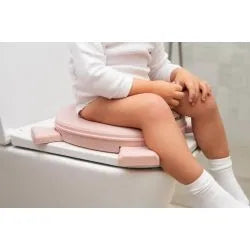 Baño Olmitos Orinal Portátil 2 En 1 Bolsas Incluídas rosa para niños