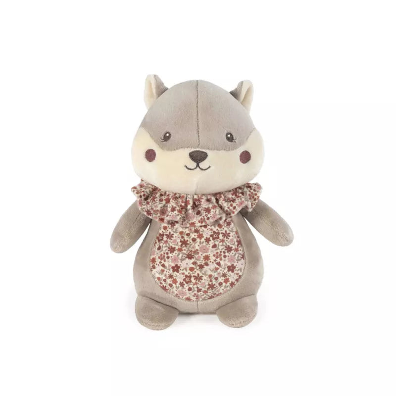 Primera Infancia Pasito A Pasito Ardilla Peluche Cherry Flores rosa para bebe