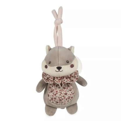 Primera Infancia Pasito A Pasito Musical Ardilla Cherry  Flores multicolor para bebe