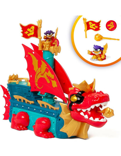 Figuras Y Minimundos Magic Box Piratix S - Dragon Ship 1X2 (V.0) multicolor para niños