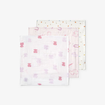 Lactancia Tous Set 3 Gasas Tous multicolor para bebe