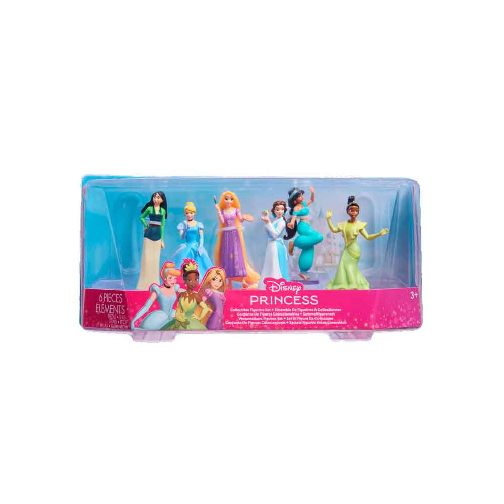 Figuras Y Minimundos Toy Planet Princesas Pack 6 Personajes multicolor para niños