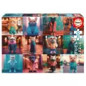 Construcciones Y Puzzles Educa Puzzle 200 Piezas Animales De Moda multicolor para niños