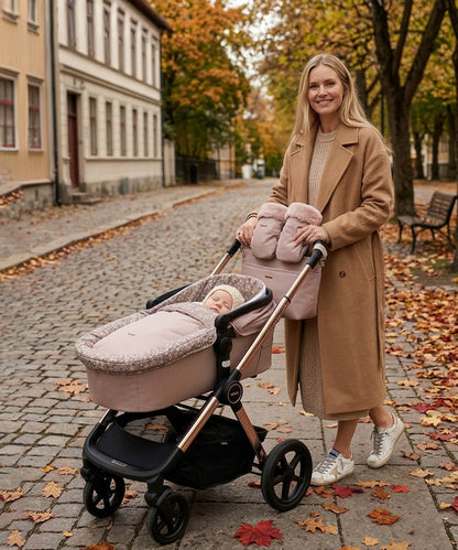 Paseo Uzturre Saco Capazo Universal Ana  rosa para bebe