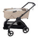 Paseo Walking Mum Saco Cuco 2 En 1 Botton Flores beige para bebe