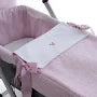 Paseo Uzturre Colcha Para Capazo Telmo Rosa rosa para bebe