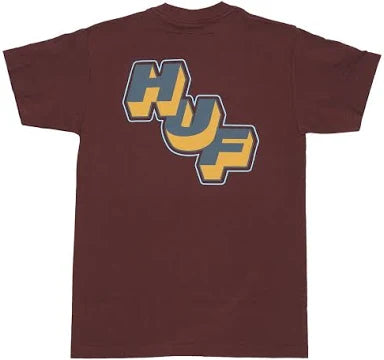 Camisetas Y Polos Huf Ts02111-Eggpl-Red multicolor para hombre