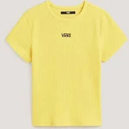 Camiseta Vans Cameron Tee amarillo para mujer