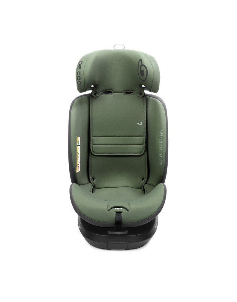 Viaje Be Cool Silla De Auto 360º Nitro Be Grass Grupos 0/1/2/3 (40-150 Cm)  verde para bebe