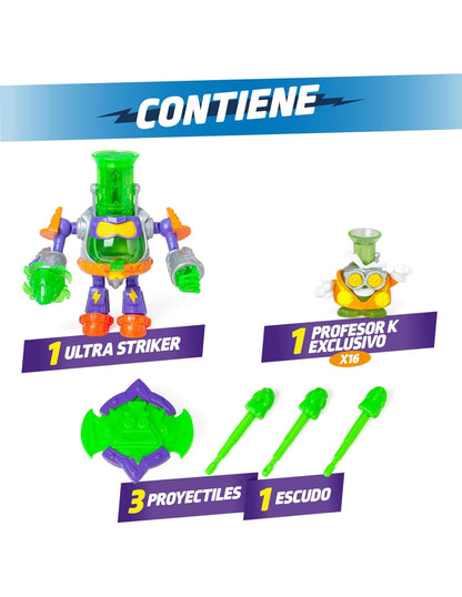 Figuras Y Minimundos Magic Box Superthings Power Professor K Ultra Stri multicolor para niños