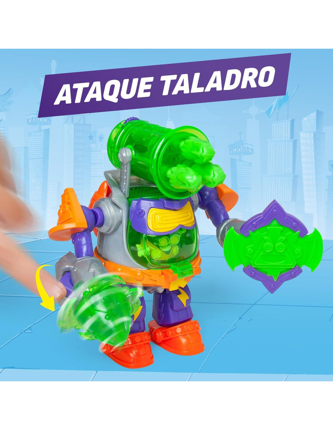 Figuras Y Minimundos Magic Box Superthings Power Professor K Ultra Stri multicolor para niños