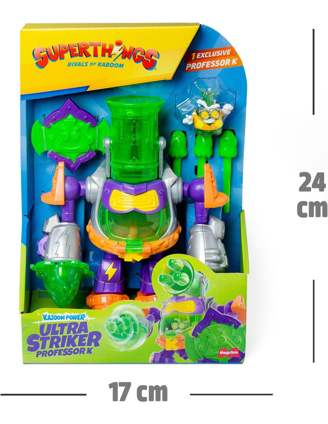 Figuras Y Minimundos Magic Box Superthings Power Professor K Ultra Stri multicolor para niños