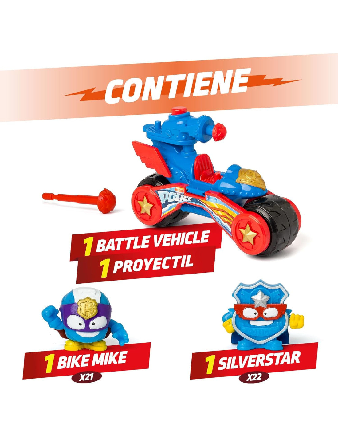 Figuras Y Minimundos Magic Box Superthings S - Playset 1X6 - Battle Veh multicolor para niños