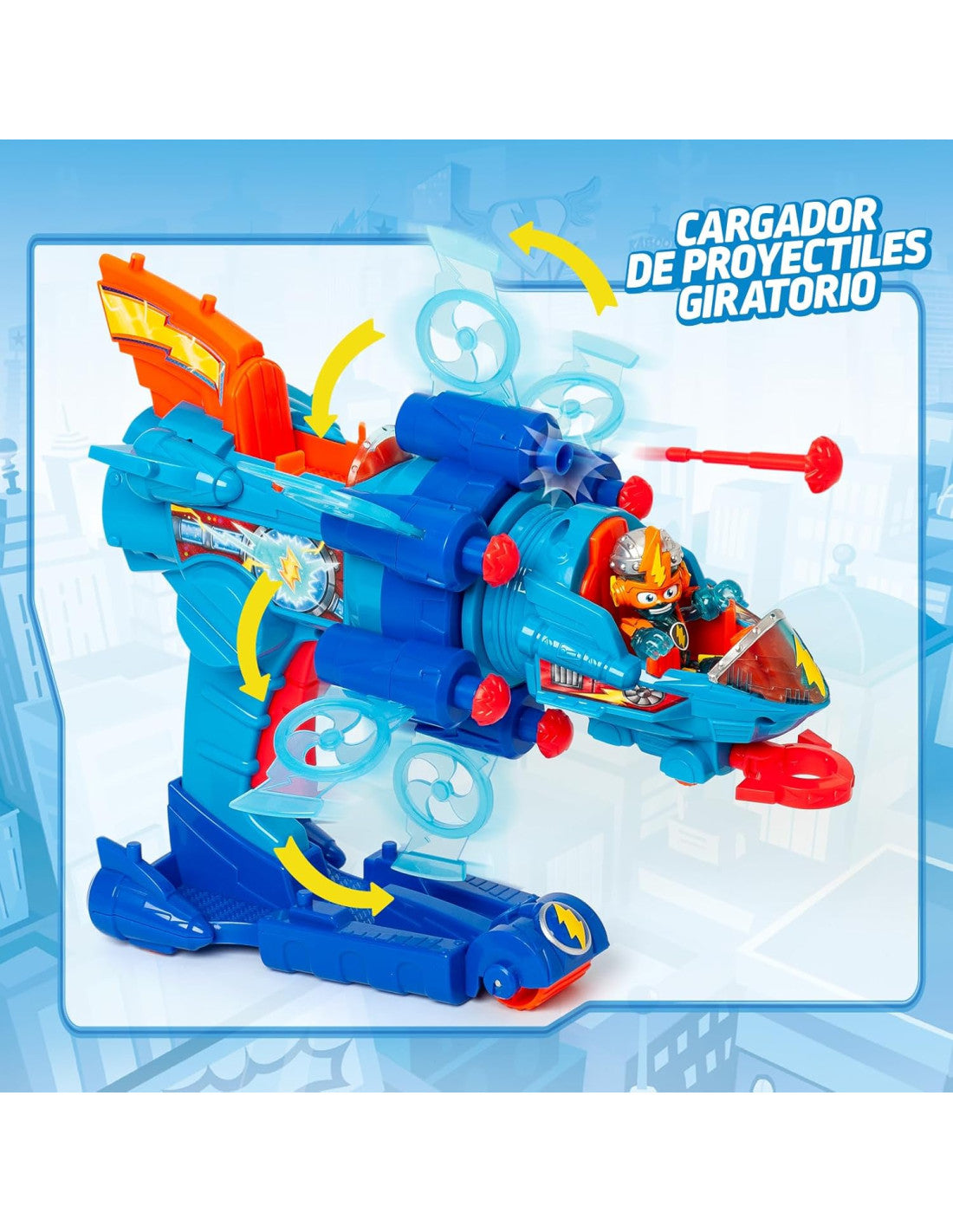 Figuras Y Minimundos Magic Box Superthings S - Playset 1X2 - Blaster Je multicolor para niños