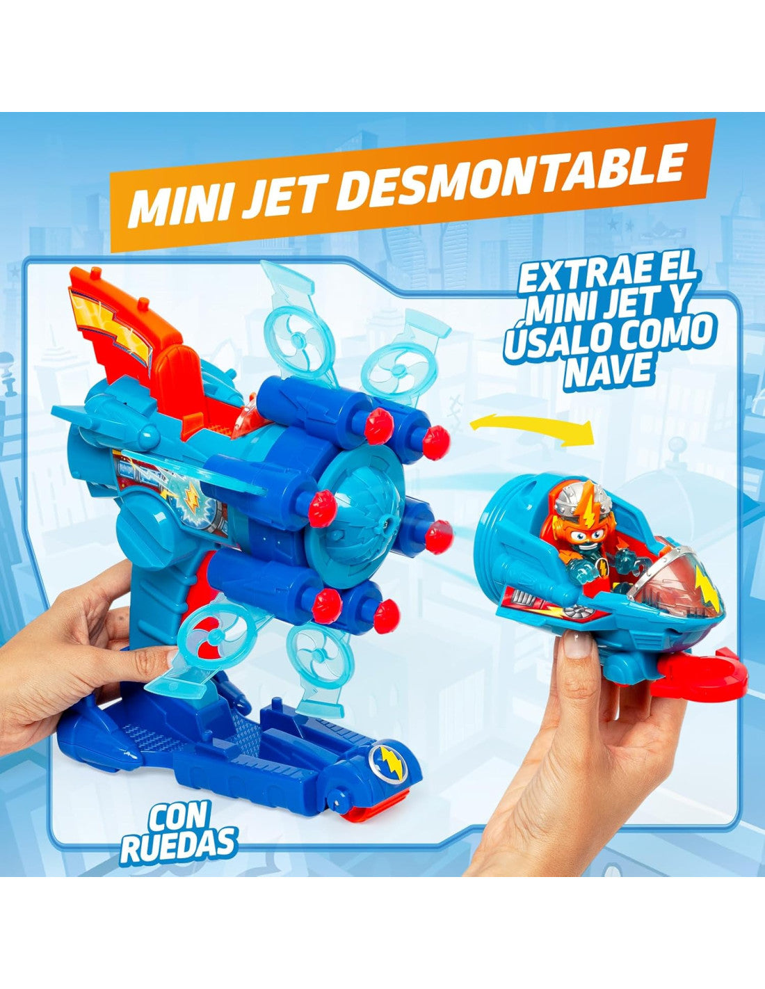 Figuras Y Minimundos Magic Box Superthings S - Playset 1X2 - Blaster Je multicolor para niños