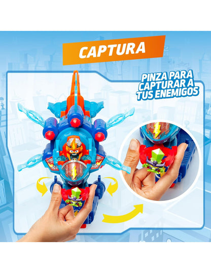 Figuras Y Minimundos Magic Box Superthings S - Playset 1X2 - Blaster Je multicolor para niños