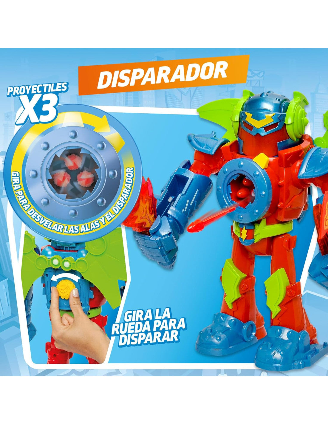 Figuras Y Minimundos Magic Box Superthings S - Playset 1X2 - Titan Fury multicolor para niños